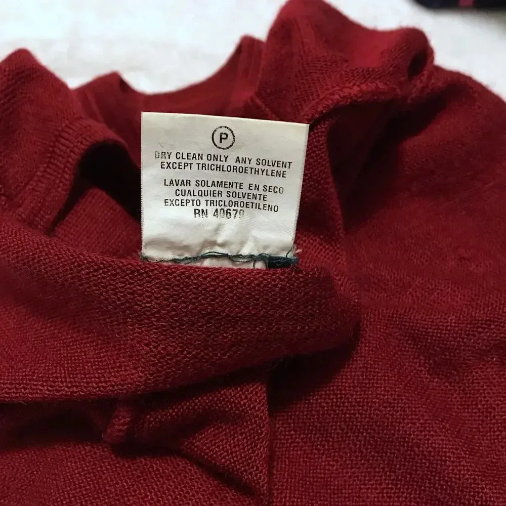 Harve Bernard Vintage Cranberry Sweater Women S